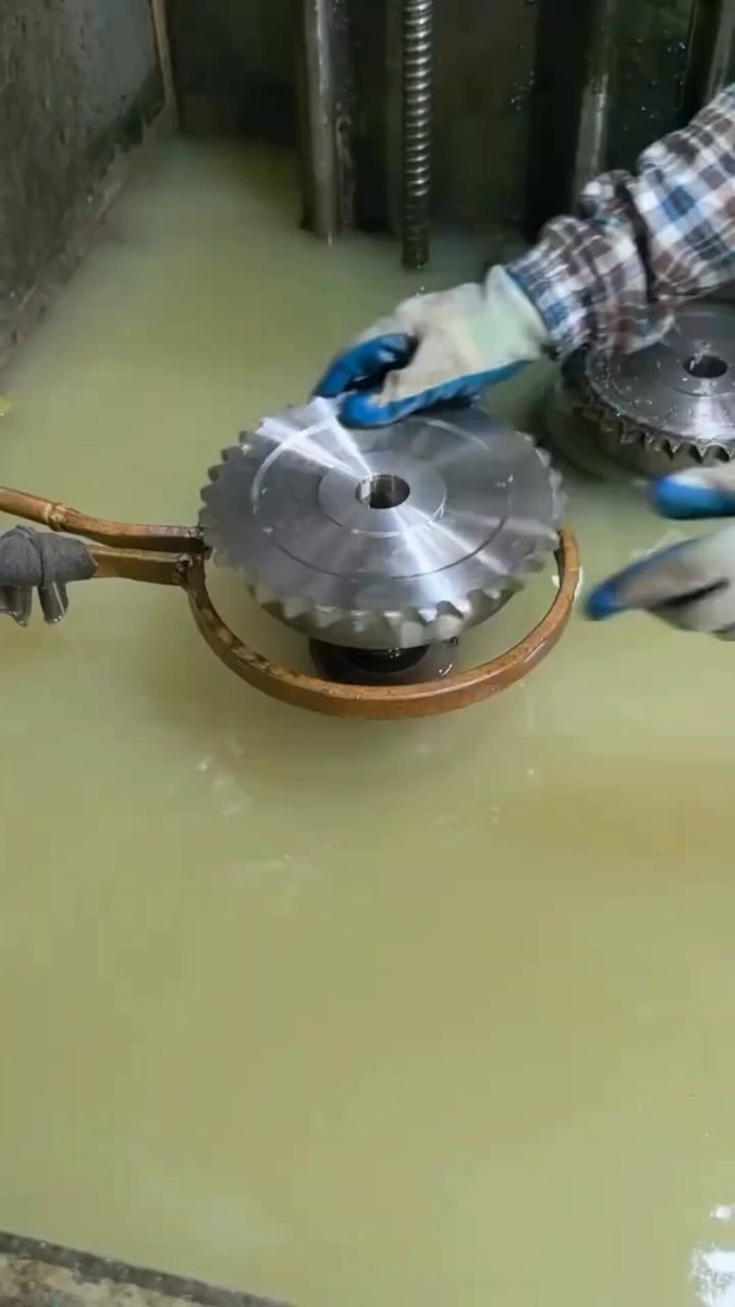 Induction hardening process