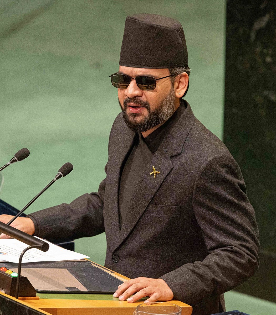 Nepal PM on climate crisis