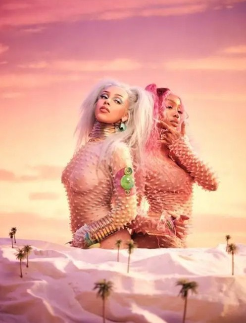 Doja Cat and SZA Kiss Me More Spotify milestone