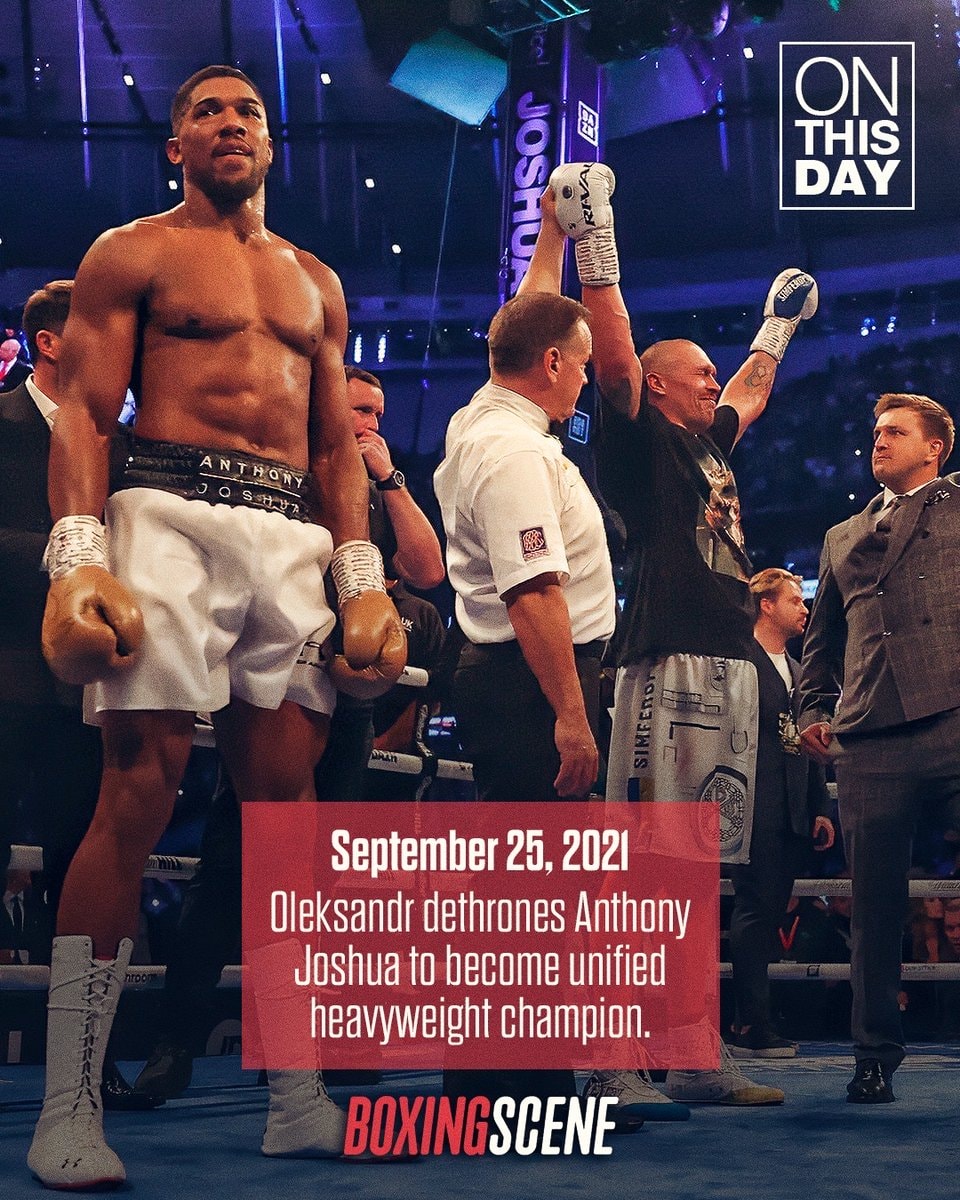 Oleksandr Usyk unified heavyweight champion
