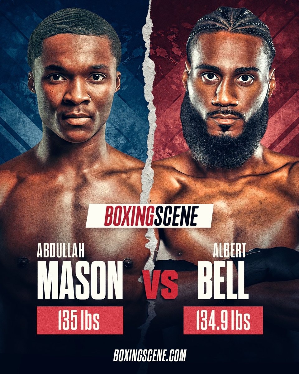 Abdullah Mason vs Albert Bell WBO lightweight title