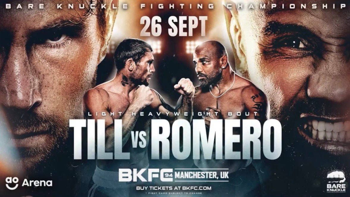 Darren Till vs Yoel Romero BKFC94