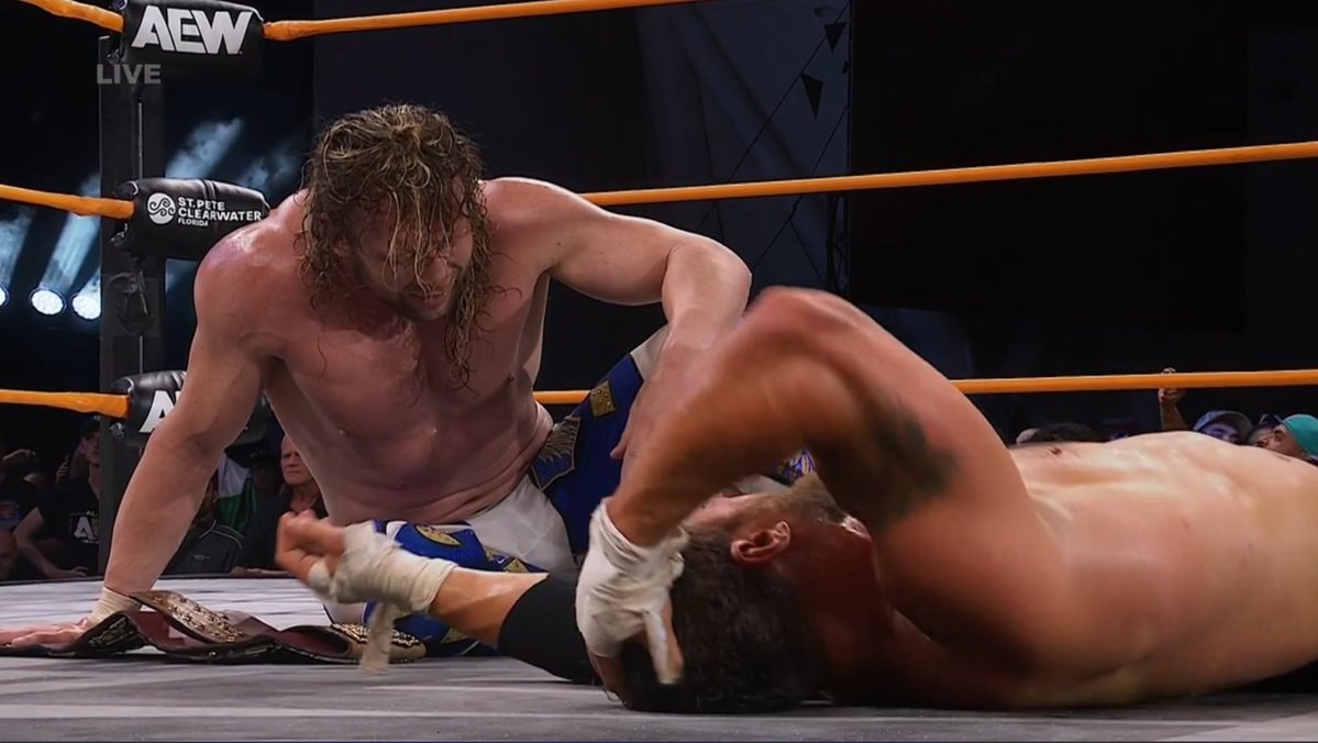 Kenny Omega AEW World Champion AEW Dynamite
