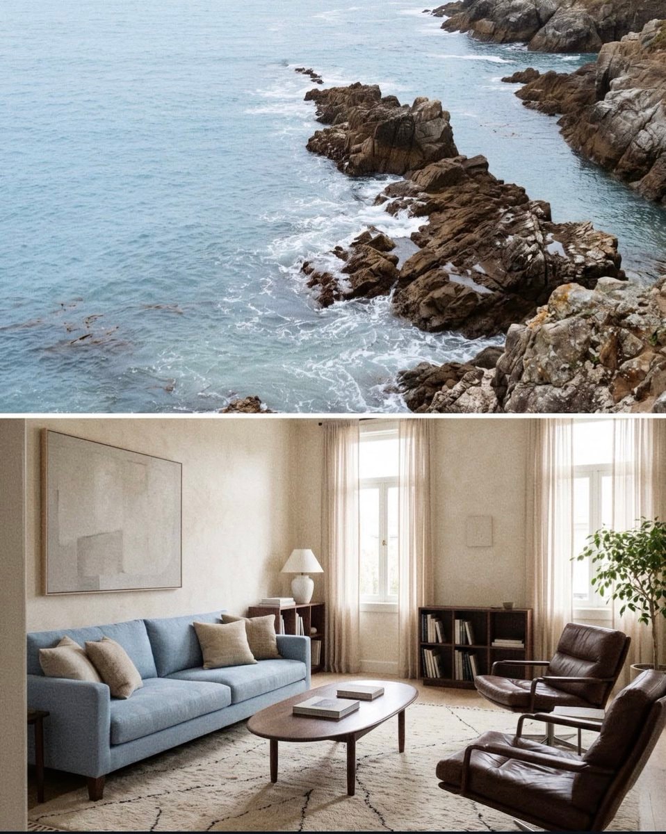 Nature as interior designer