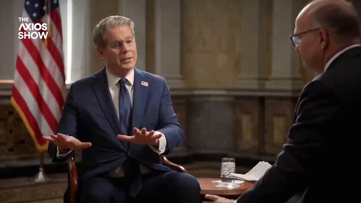 Scott Bessent on Iran oil exports