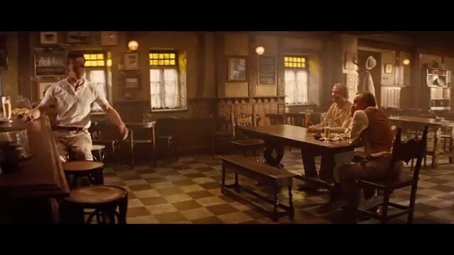 Michael Fassbender X-Men First Class bar scene