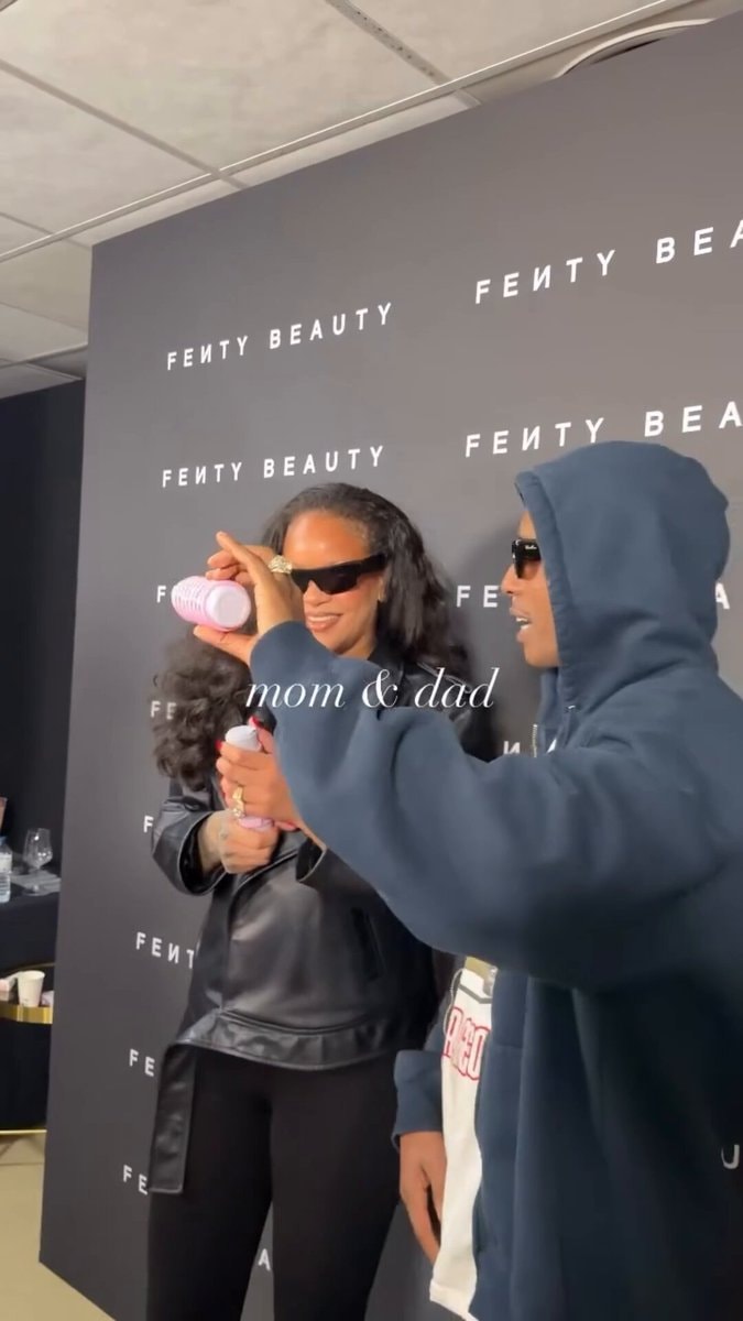 Rihanna and A$AP Rocky together after his concert