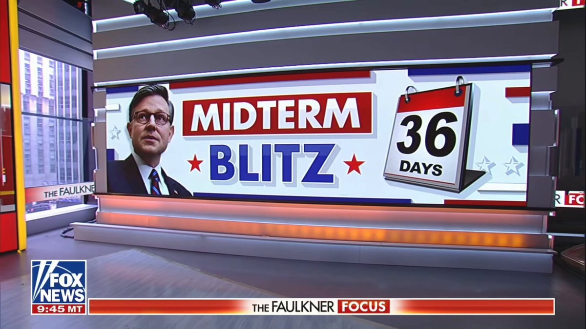 Mike Johnson midterm blitz 22 states
