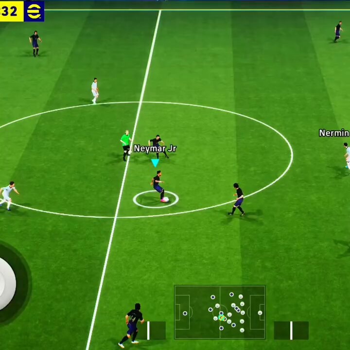 Neymar Jr. dribbling Nermin