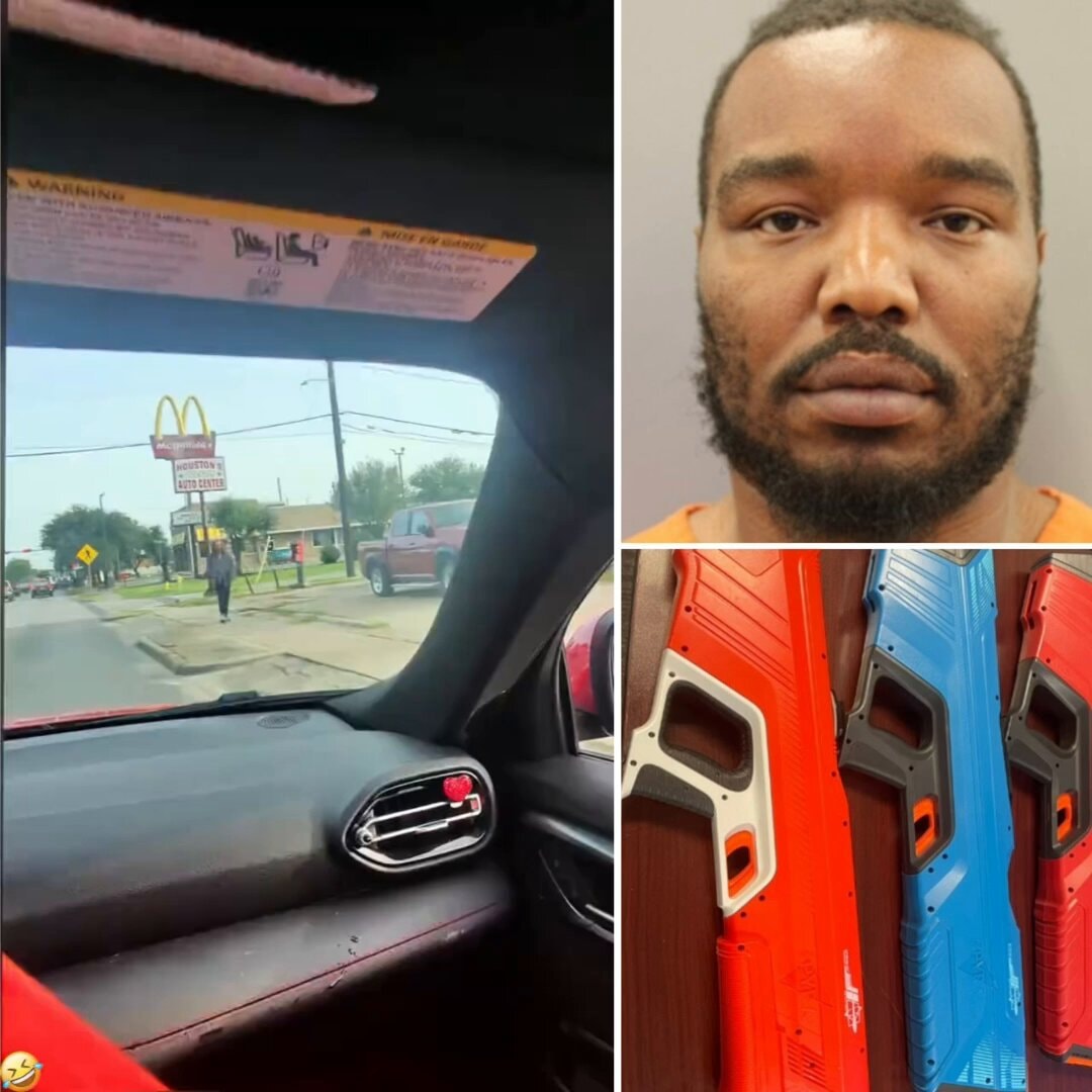 Man arrested for drive-by water gun shootings