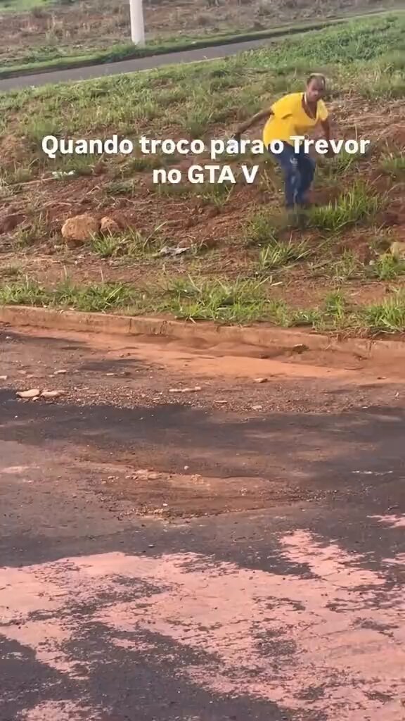 Trevor no GTA V meme
