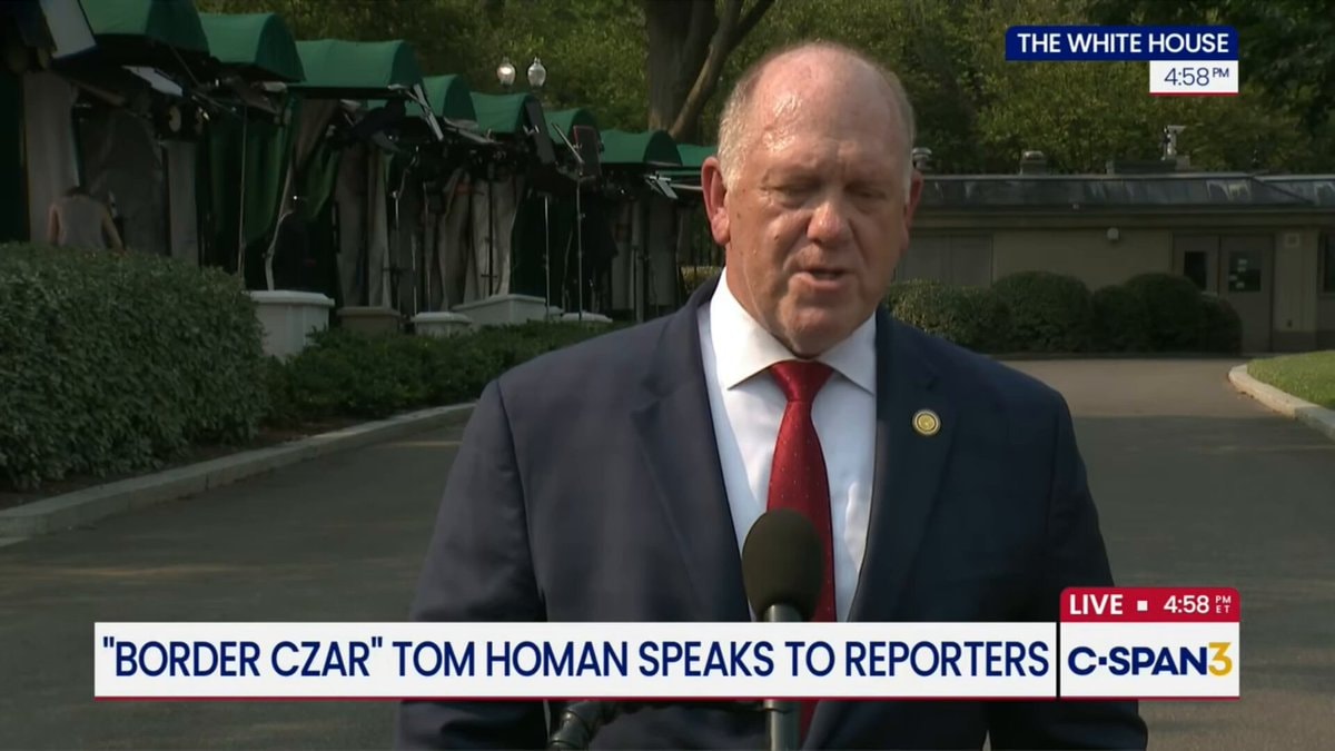 Tom Homan mic drop on fake news Tom Homan mic drop on fake news