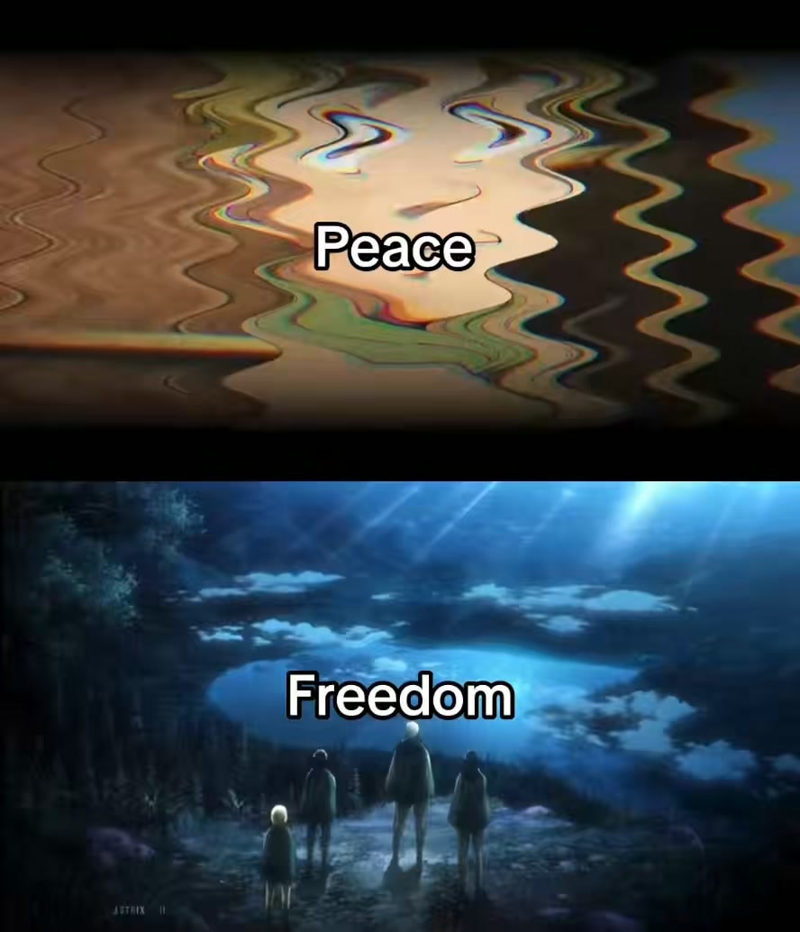 Peace or Freedom
