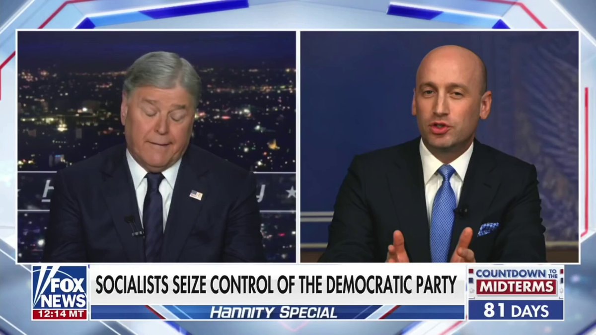 Stephen Miller Fox News Hannity Special