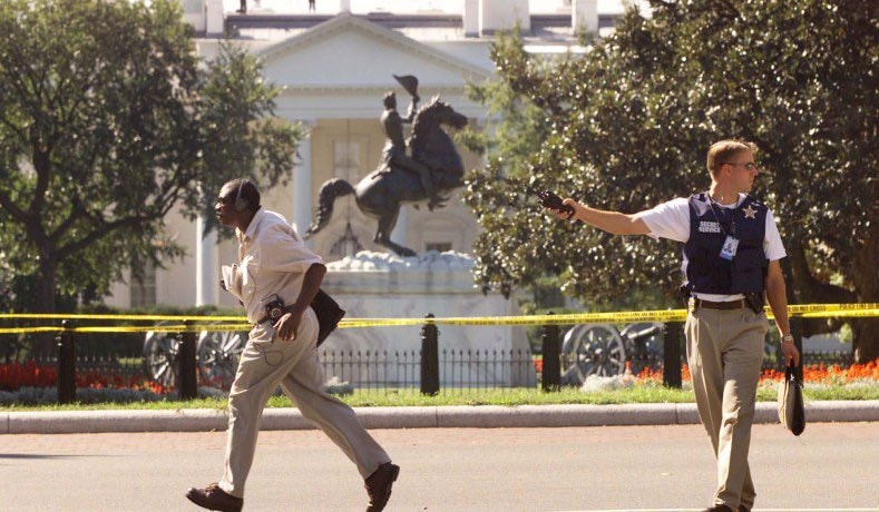 9/11 25 Years White House evacuation