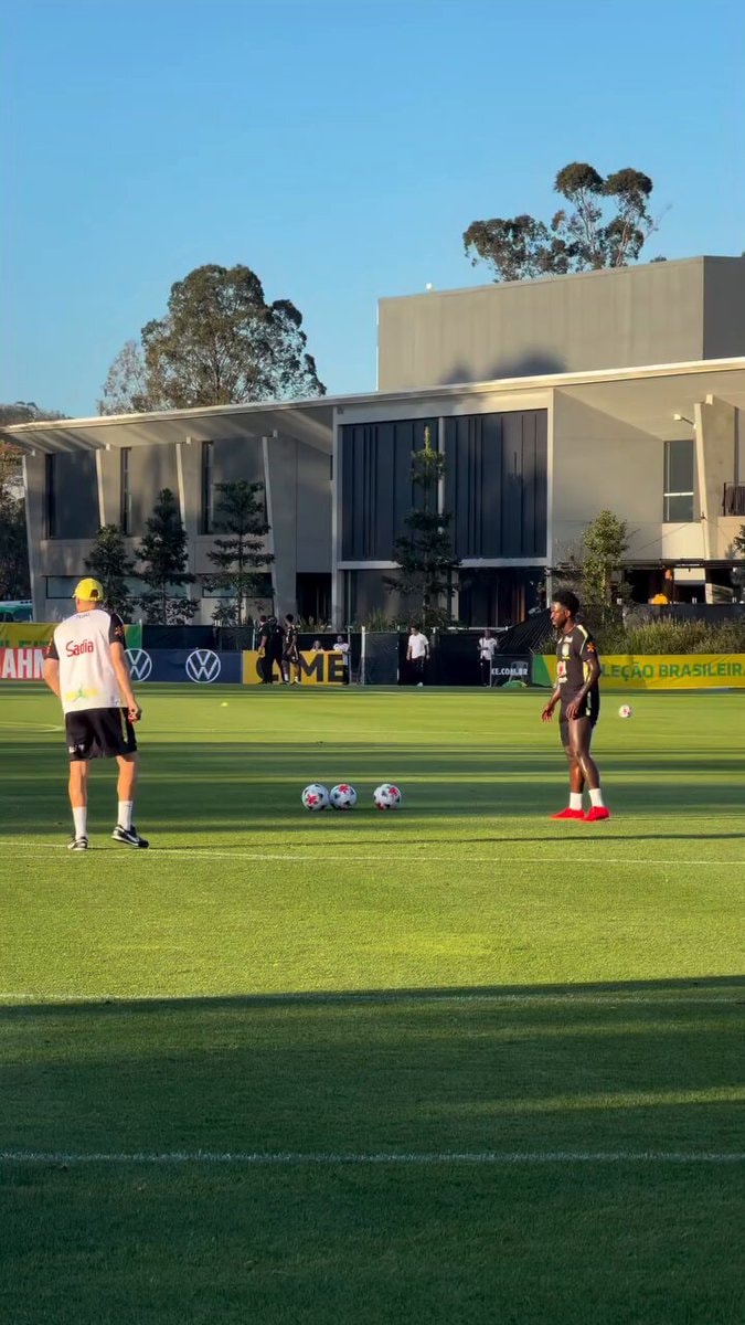 Vinicius training session Vinicius training session