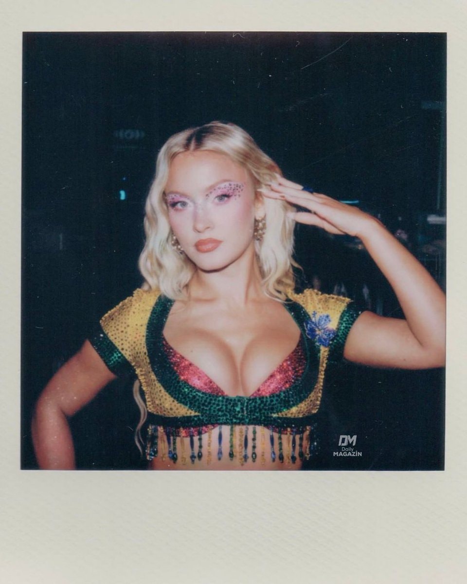 Zara Larsson Brazil polaroids (photo 2 of 2)