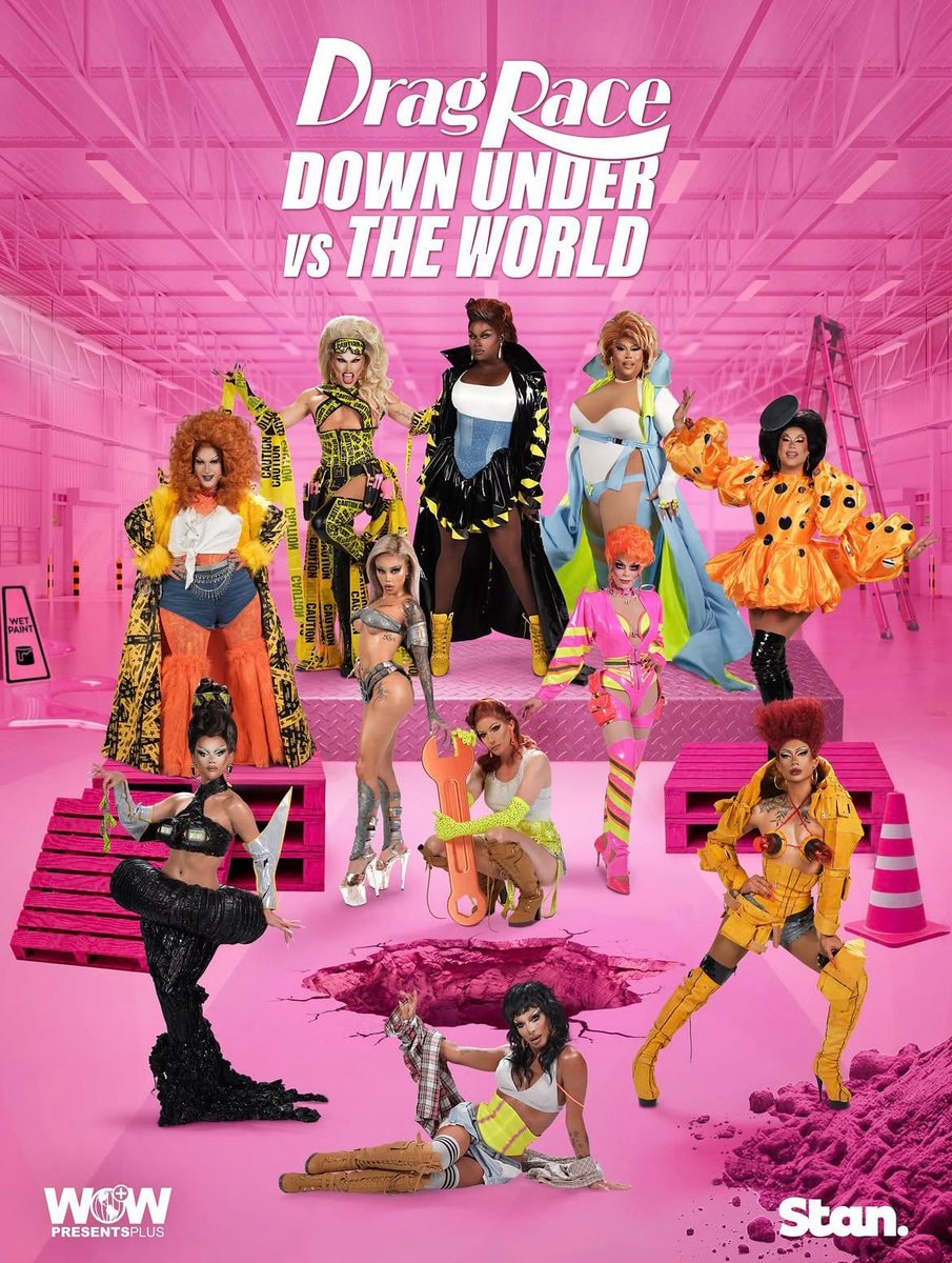 Drag Race Down Under vs The World cast