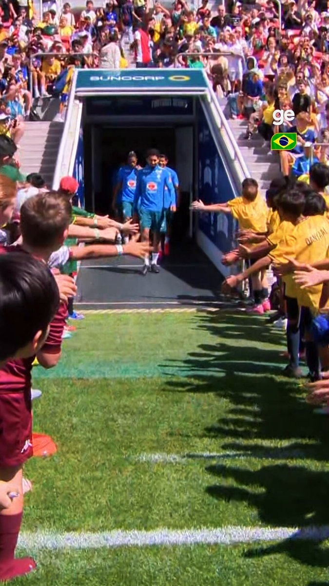Brazilian National Team open training Australia