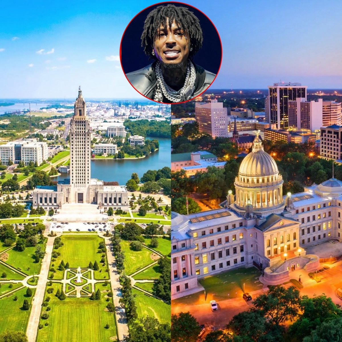 Mississippi and Louisiana 2026 danger ranking
