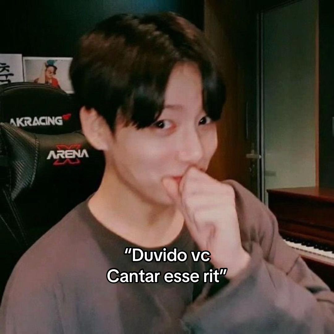 Jungkook duvido vc cantar esse rit