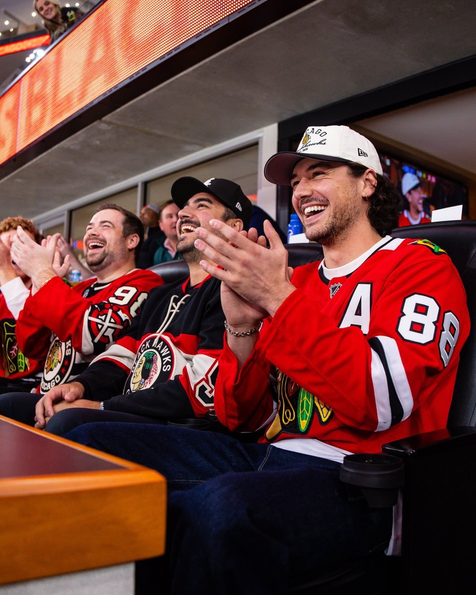Belmont Cameli Chicago Blackhawks game (photo 2 of 3)