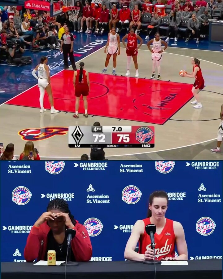 Caitlin Clark takes blame for missed free throws vs Aces