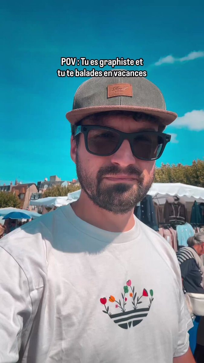 graphic designer vacation POV
