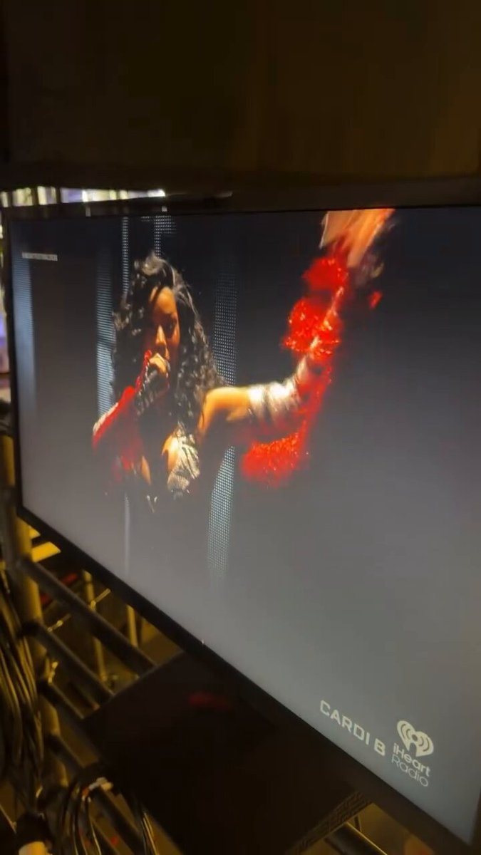 Cardi B iHeart Festival performance