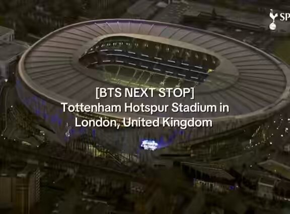 BTS London Tottenham Hotspur Stadium 2026