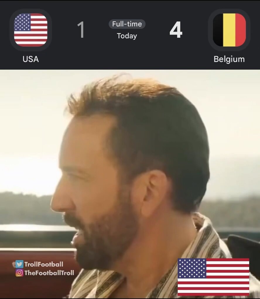 World celebrates Belgium 4-1 USA