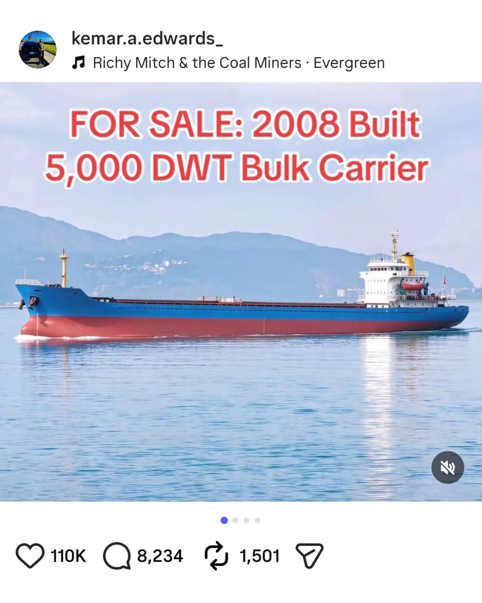 Cargo ship for sale