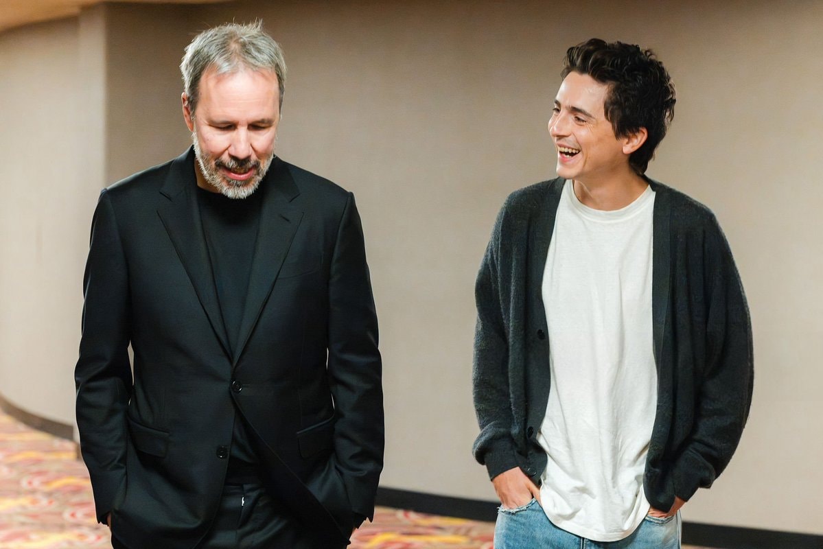 Timothée Chalamet Denis Villeneuve Mexico City (photo 2 of 2)