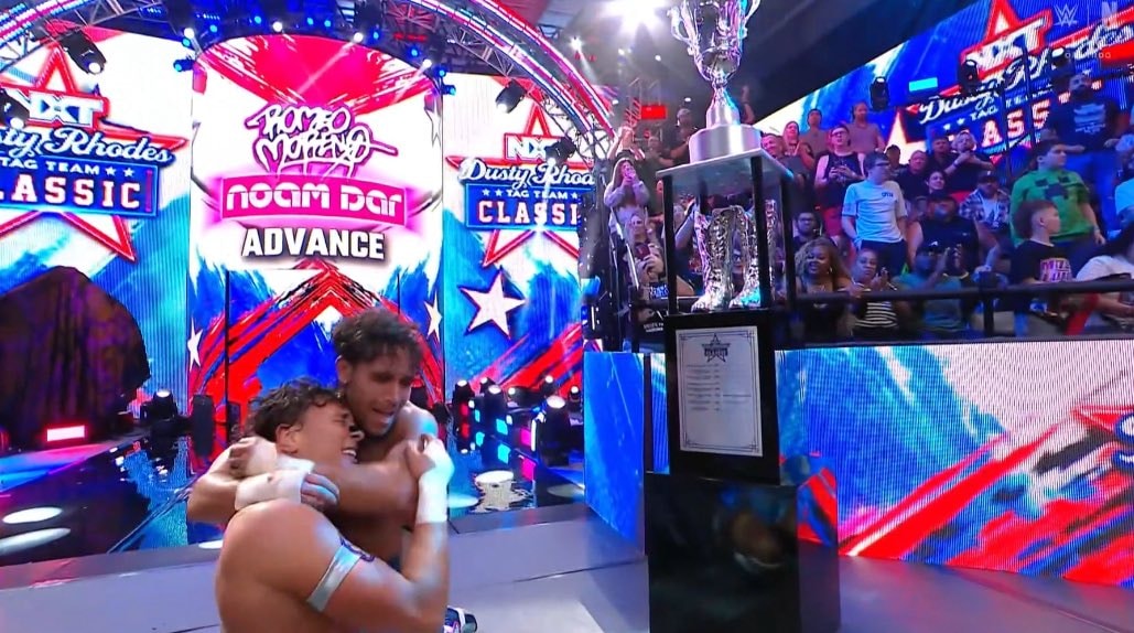 Noam Dar and Romeo Moreno Dusty Rhodes Tag Team Classic final
