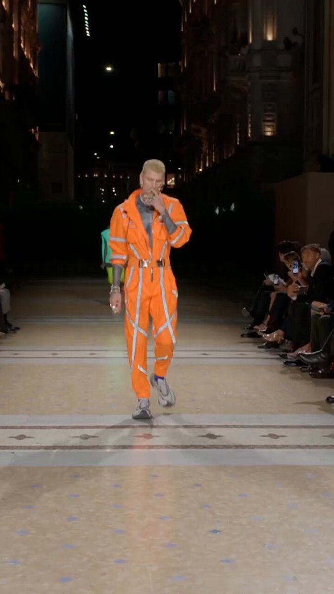 MGK Vogue runway appearance