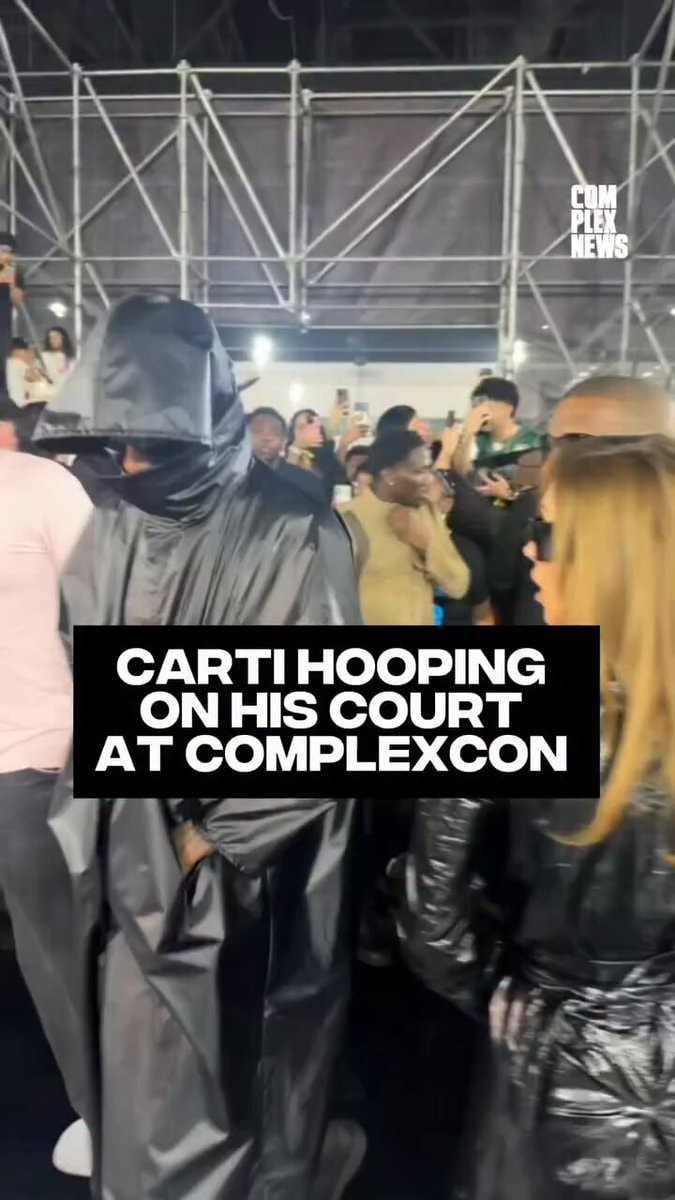 Playboi Carti and Destroy Lonely at ComplexCon