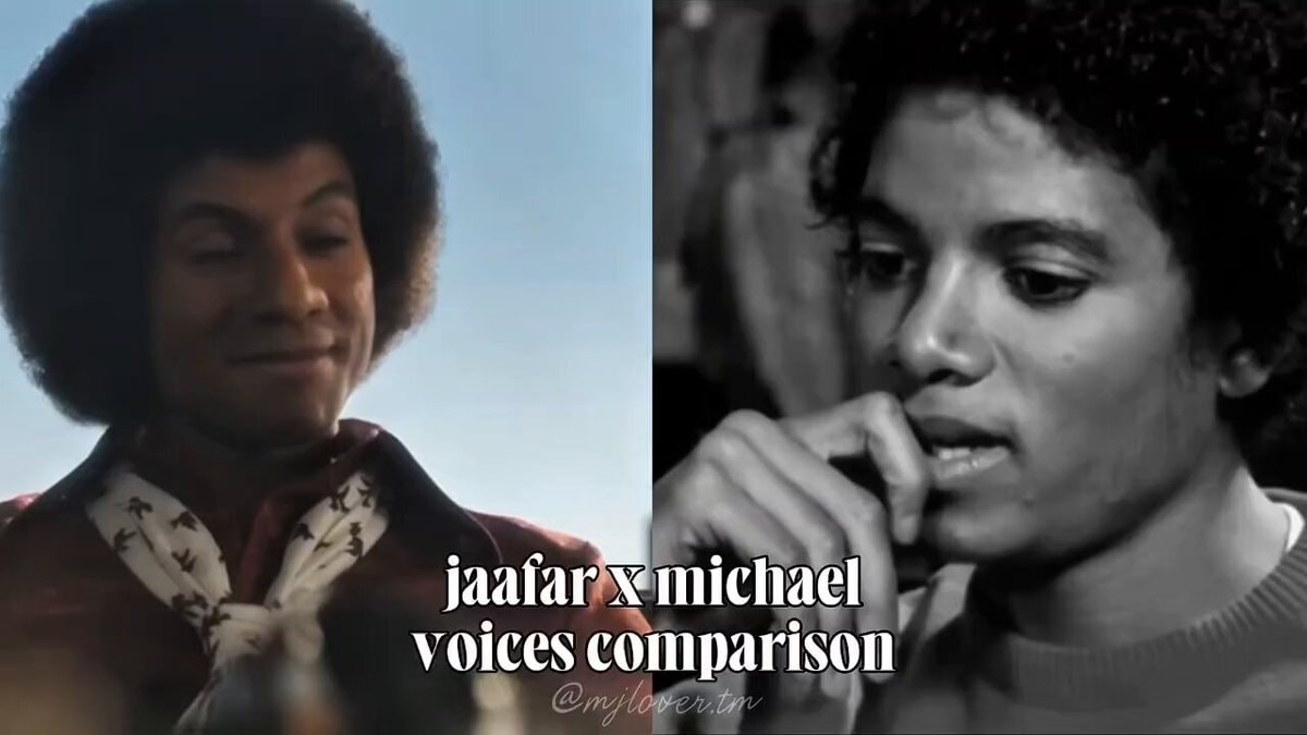 Jaafar Michael voice comparison