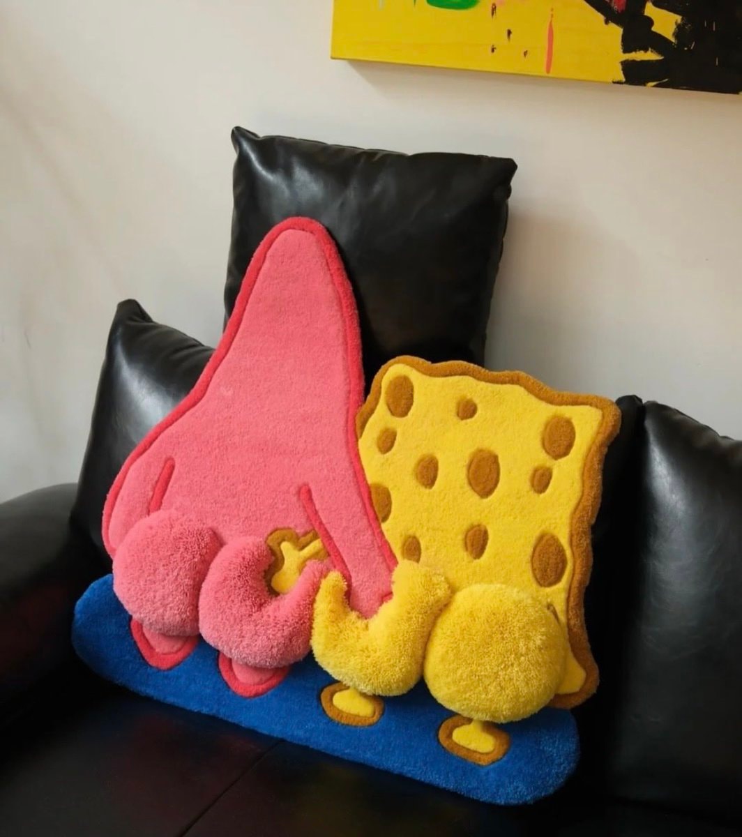 Spongebob and Patrick rugs (photo 2 of 2)