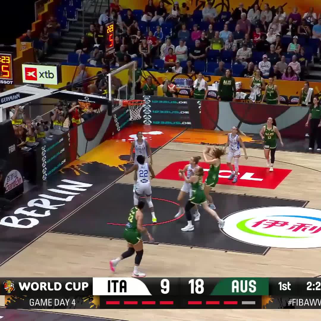 Isobel Borlase perfect first quarter Berlin
