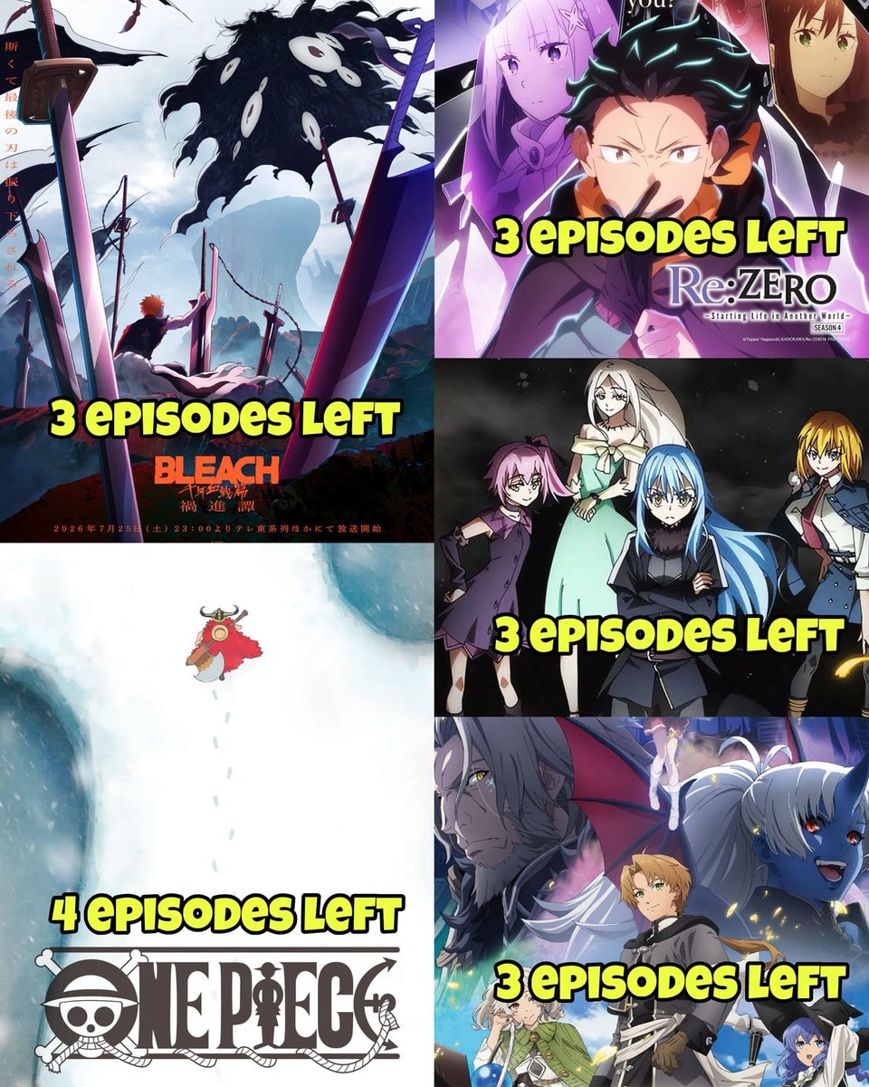 which anime will you miss most which anime will you miss most