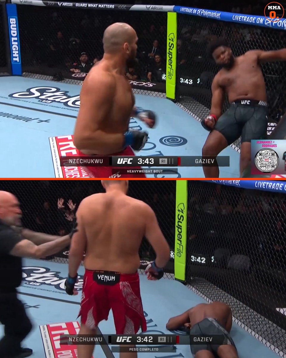 Shamil Gaziev Kennedy Nzechukwu UFC Sacramento
