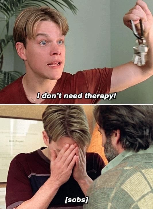 Matt Damon Good Will Hunting meme