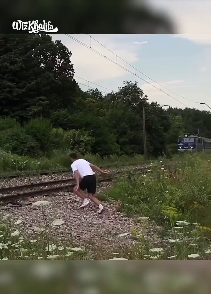 Dangerous narrow train escapes clip compilation