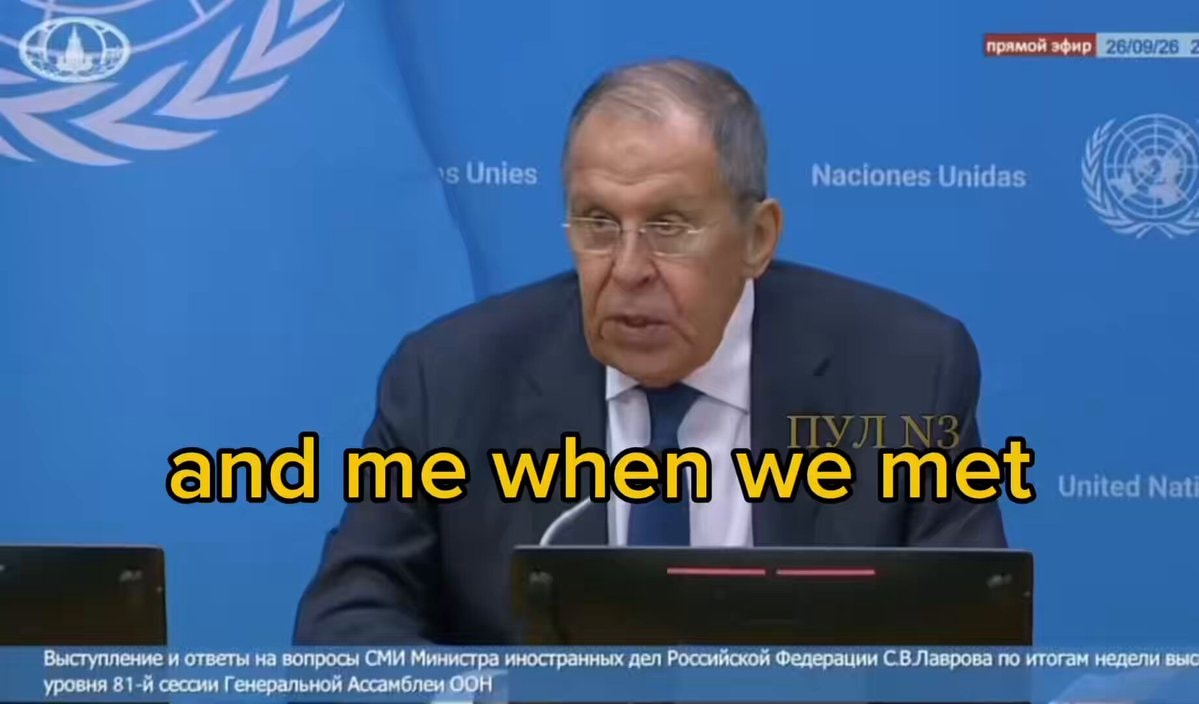 Lavrov mocks Wadephul UN meeting