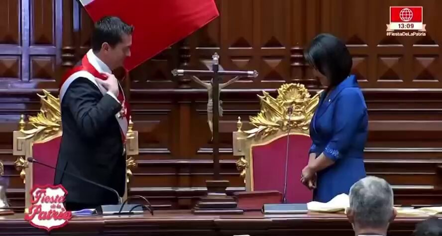 Keiko Fujimori sworn in as President of Peru Keiko Fujimori sworn in as President of Peru