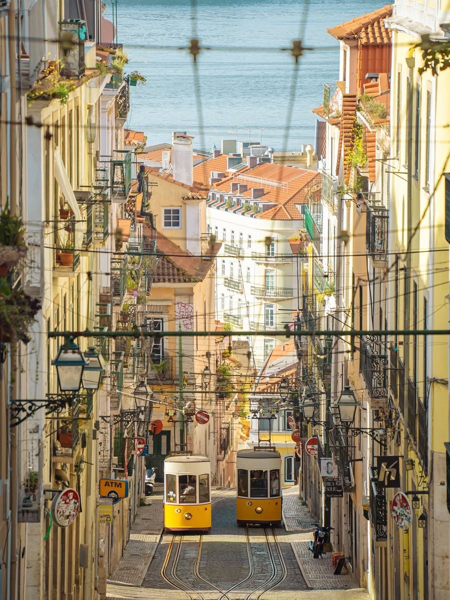 Lisbon Portugal trams Lisbon Portugal trams