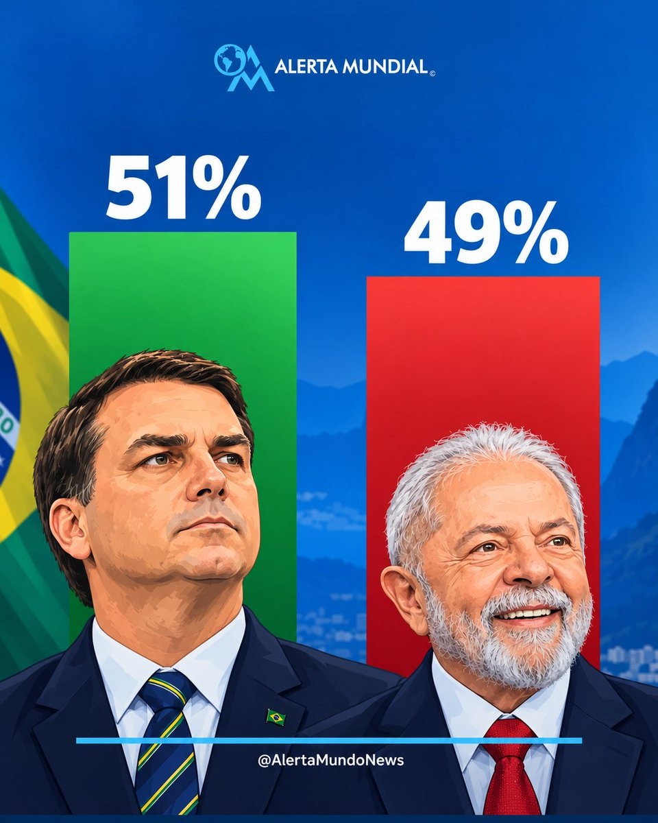 Datafolha poll Flávio Bolsonaro vs Lula