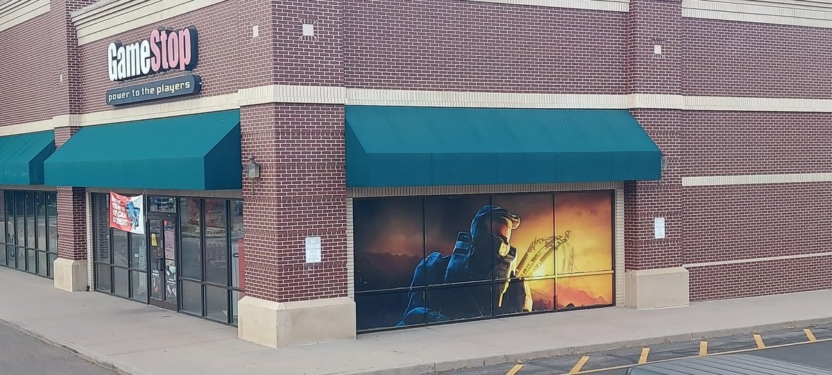 Colorado GameStop Halo 3 mural 2007 (photo 1 of 2)