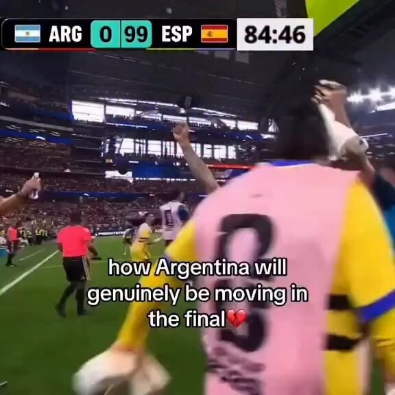 Argentina vs Spain World Cup final