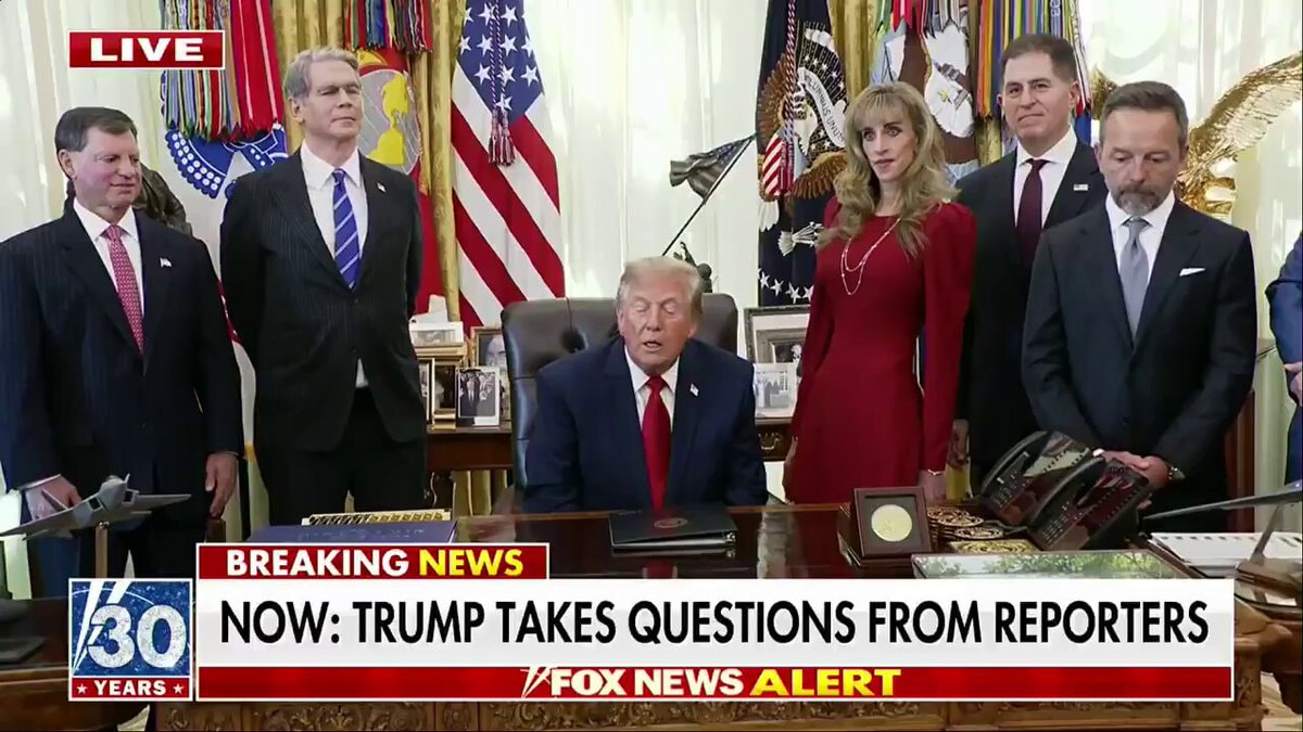 Trump Oval Office FOX NEWS interview